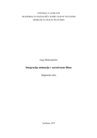Integracija animacije v narativnem filmu - 