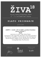 Živa 2018 - nagrada, 1. letnik - A4 - ČB