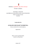 Avokado pade daleč od drevesa - 