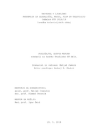 Scenarij za kratko TV dramo Poslušajte, gospod Marjan - 