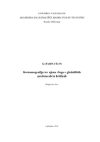 Kostumografija ter njena vloga v gledaliških predstavah in kritikah - 