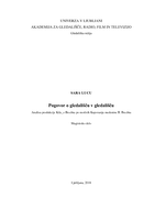 Pogovor o gledališču v gledališču - Digitalna kopija - 