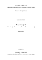 Delci nekdanjosti - 
