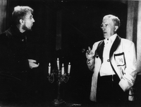 Trideset let slovenske Drame - film - Trideset let slovenske drame - film, scenarij in režija: Jože Gale. Triglav film, Ljubljana, 1949. Posnetek  iz Gospode Glembajevi Miroslava Krleže.
Fotografija je last: Vladimir Skrbinšek.
Neg.: S.V, 44; sig. 748