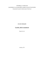 Lenoba, delo in umetnost - digitalna kopija - 