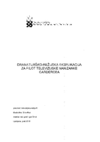 Režijska eksplikacija za pilot nanizanke Garderoba - 