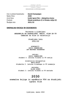 Snemalna knjiga za kratki igrani film 2030 - 