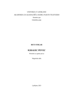 Igralec pevec - digitalna kopija - 