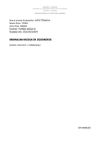 Snemalna knjiga za kratki igrani film Trnek - Objavljena datoteka snemalne knjige je močno zmanjšana, originalna se hrani na NASu.