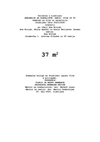 Snemalna knjiga za kratki igrani film 37 m2 - 