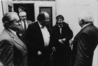 Homo mensura - Filip Kumbatovič Kalan, Holger in Monika Sandtke.
Erlangen, 23. 11. 1982, Bayerisches Rundfunk.