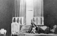 M. A. Bulgakov: Moliere - SNG Drama Ljubljana, 25. 12. 1935.
Plakat 609. F. Vodnik: Kritična dramaturgija, SM Ljubljana 1968 (13), str. 77.
Neg.: S.CLXVI, 21; sig. 7045