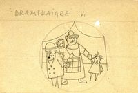 Ilustracije študijskih predmetov  - Dramska igra IV.