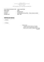 Snemalna knjiga za kratki dokumentarni film Smeh - 