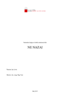 Snemalna knjiga za kratki animirani film Ne nazaj - 