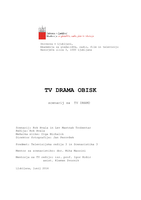 Scenarij za kratko TV dramo Obisk - 